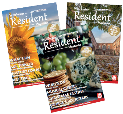 Win a free advert for your business in Winchester Resident Magazine